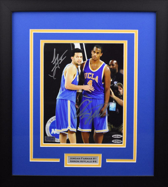 Jordan Farmar & Arron Afflalo Autographed UCLA Bruins 8x10 Framed Photograph
