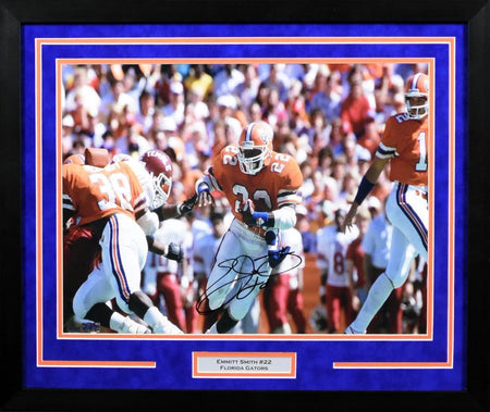 Danny Wuerffel Autographed Florida Gators 8x10 Framed Photograph (Arms Up)