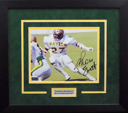 Mike Singletary Autographed Baylor Bears #63 Framed Jersey