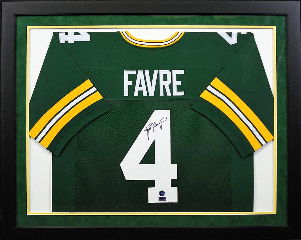 PCC - Brett Favre Signed Green Bay Packers Jersey (Mitchell