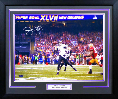 Michael Crabtree Autographed San Francisco 49ers 16x20 Framed Photograph  (vs Packers)