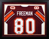 Antonio Freeman Autographed Virginia Tech Hokies #80 Framed Jersey