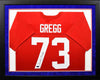 Forrest Gregg Autographed SMU Mustangs #73 Framed Jersey