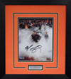 Mike Gundy Autographed Oklahoma State Cowboys 8x10 Framed Photograph (Smoke)