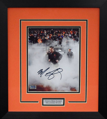 Travis Ford Autographed Oklahoma State Cowboys 8x10 Framed Photograph