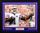 Percy Harvin Autographed Florida Gators 16x20 Framed Photograph