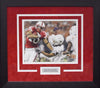 Roy Helu Autographed Nebraska Cornhuskers 8x10 Framed Photograph (vs Texas)