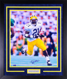 Desmond Howard Autographed Michigan Wolverines 16x20 Framed Photograph
