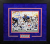 Craig James Autographed SMU Mustangs 8x10 Framed Photograph