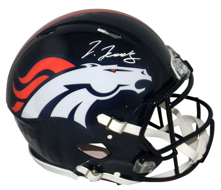 Jerry Jeudy Autographed Denver Broncos Full-Size Eclipse Authentic Helmet