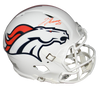 Jerry Jeudy Autographed Denver Broncos Full-Size White Authentic Helmet