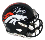 Jerry Jeudy Autographed Denver Broncos Speed Mini Helmet
