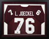 Luke Joeckel Autographed Texas A&M Aggies #76 Framed Jersey