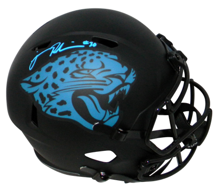 James Robinson Autographed Jacksonville Jaguars Camo Speed Mini Helmet