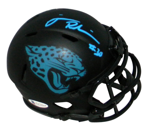 James Robinson Autographed Jacksonville Jaguars Eclipse Speed Mini Helmet