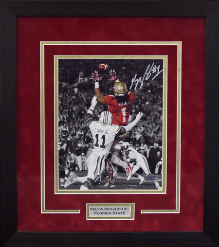 Bobby Bowden Autographed Florida State Seminoles 8x10 Framed Photograph - Solo