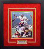 Ronnie Lott Autographed San Francisco 49ers 8x10 Framed Photograph