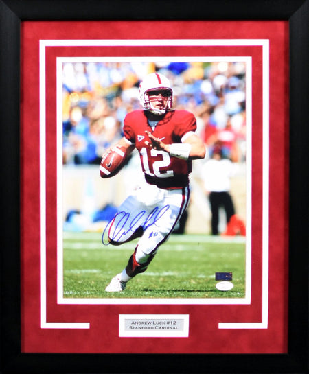 Stepfan Taylor Autographed Stanford Cardinal 8x10 Framed Photograph