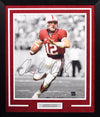 Andrew Luck Autographed Stanford Cardinal 16x20 Framed Photograph (Spotlight)