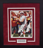 Andrew Luck Autographed Stanford Cardinal 8x10 Framed Photograph (vs USC)
