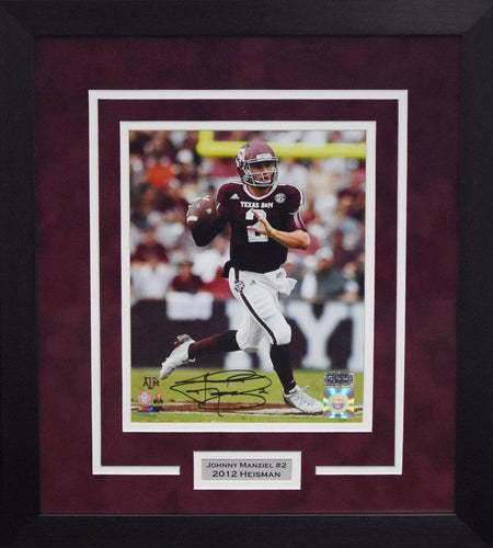 Mike Sherman Autographed Texas A&M Aggies 8x10 Framed Photograph