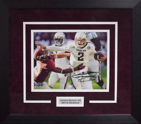 Ryan Swope Autographed Texas A&M Aggies 16x20 Framed Photograph (Cotton Bowl)