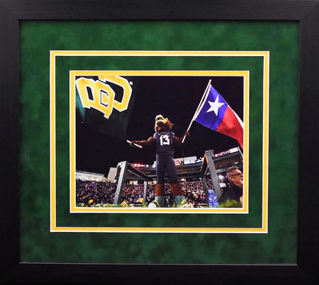 Don Trull Autographed Baylor Bears 8x10 Framed Photograph