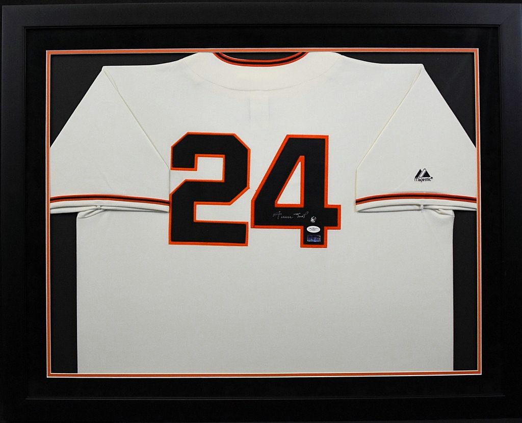 Willie Mays Autographed San Francisco Giants #24 Framed Jersey – Signature  Sports Marketing