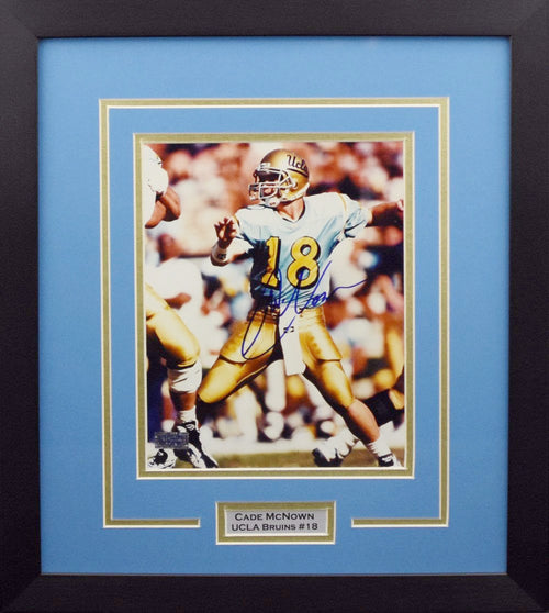 Cade McNown Autographed UCLA Bruins 8x10 Framed Photograph
