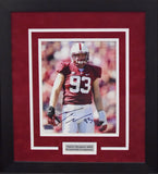 Trent Murphy Autographed Stanford Cardinal 8x10 Framed Photograph