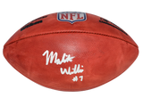Malik Willis Autographed Official Wilson NFL Duke Football
