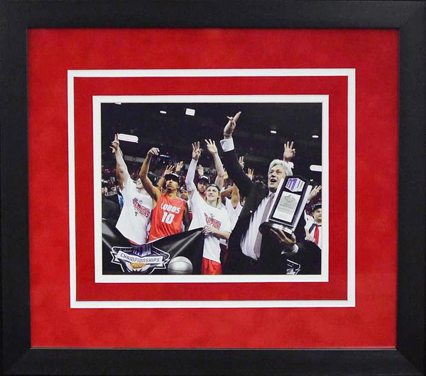 New Mexico Lobos 2014 MWC Champions 8x10 Framed Photograph