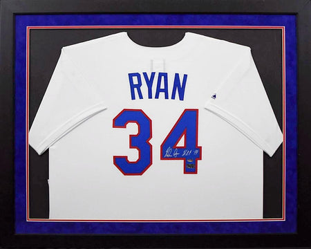Nolan Ryan Autographed Houston Astros 16x20 Framed Photograph