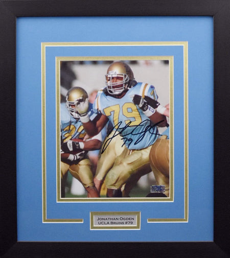 Troy Aikman Autographed UCLA Bruins 16x20 Framed Photograph (Running)