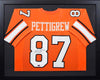 Brandon Pettigrew Autographed Oklahoma State Cowboys #87 Framed Jersey