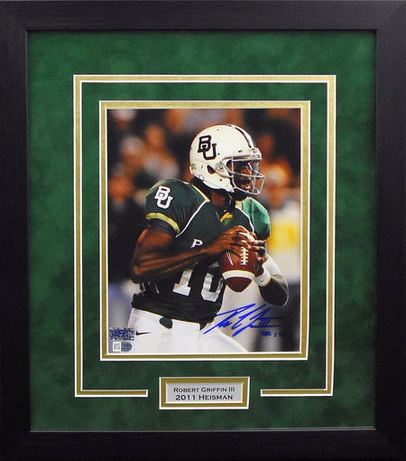 Lache Seastrunk Autographed Baylor Bears 8x10 Framed Photograph (Holiday Bowl)