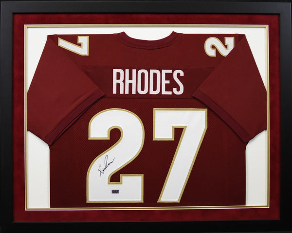 Xavier Rhodes Autographed Florida State Seminoles #27 Framed Jersey
