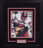 Gabe Rivera Autographed Texas Tech Red Raiders 8x10 Framed Photograph (Solo)