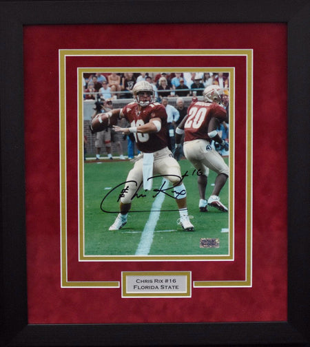 Ron Simmons Autographed Florida State Seminoles #50 Framed Jersey