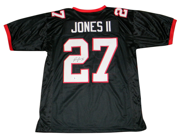 Ronald Jones II Autographed Tampa Bay Buccaneers #27 Black Jersey