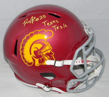 Ronald Jones II Autographed USC Trojans Speed Mini Helmet