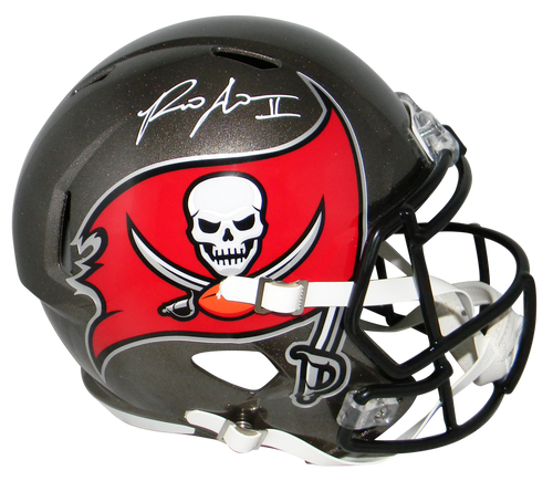 Ronald Jones II Autographed Tampa Bay Buccaneers 2020 Full-Size Speed Replica Helmet