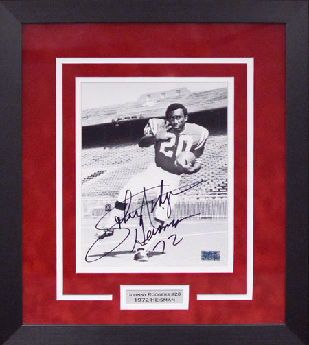 Rex Burkhead & Taylor Martinez Autographed Nebraska Cornhuskers 16x20 Framed Photograph