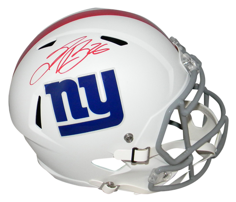 Saquon Barkley New York Giants Autographed Riddell Speed Authentic