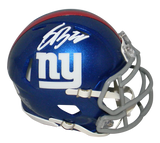 Saquon Barkley Autographed New York Giants Speed Mini Helmet
