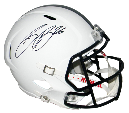 Saquon Barkley Autographed New York Giants Color Rush Speed Mini Helmet
