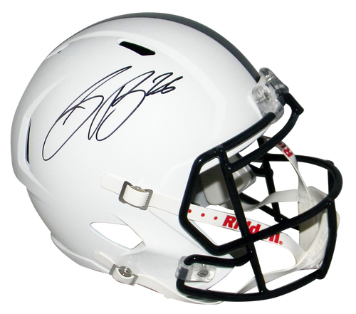 Saquon Barkley Autographed Penn State Nittany Lions Full-Size Speed Replica Helmet