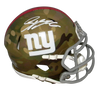 Saquon Barkley Autographed New York Giants Camo Speed Mini Helmet