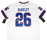 Saquon Barkley Autographed New York Giants Color Rush Nike Limited Jersey