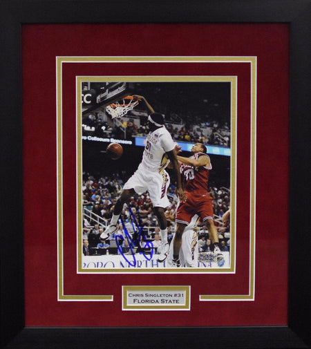 Dave Cowens Autographed Florida State Seminoles 8x10 Framed Photograph